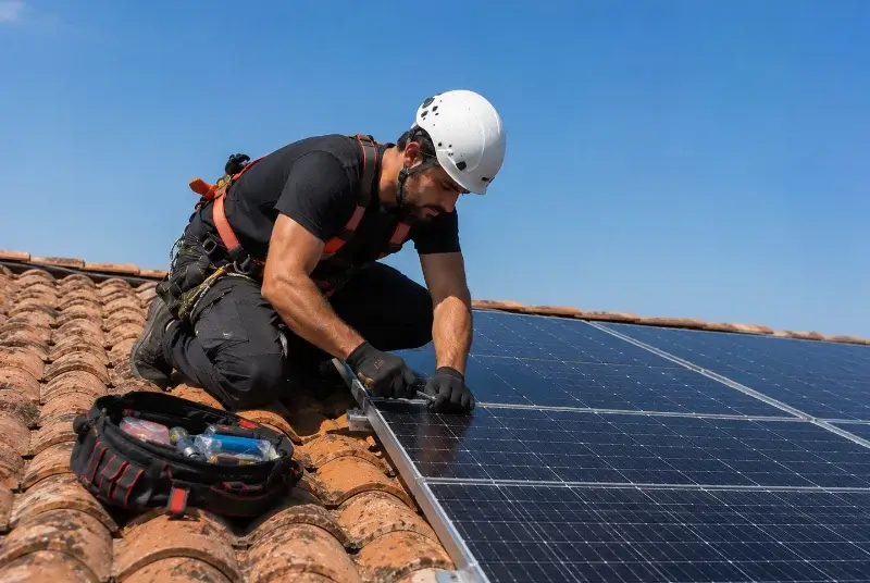 Maintenance et monitoring de panneaux solaires à Mauzé-sur-le-Mignon